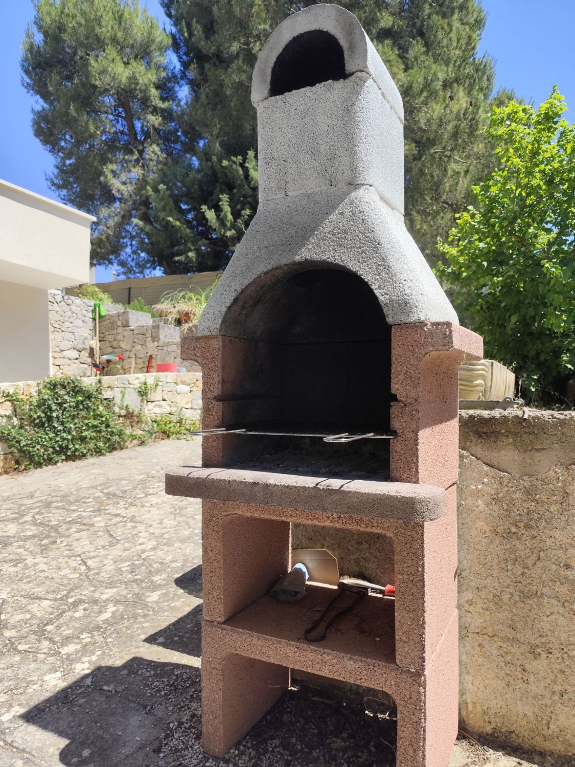 Il barbecue in muratura