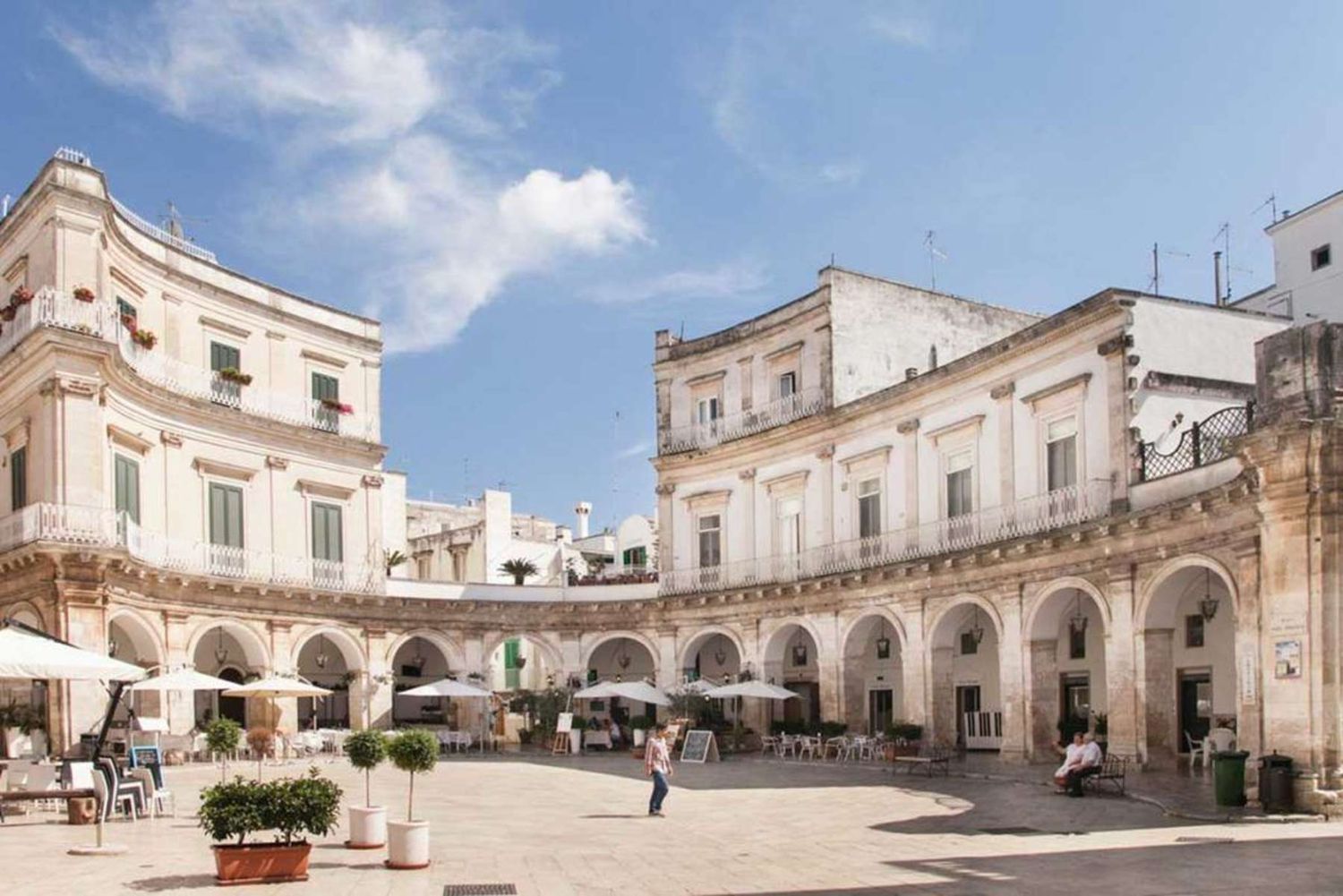 Piazza barocca di Martina Franca